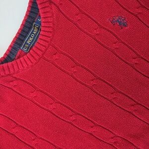 U.S.‎ Polo Assn. Red Crewneck Sweater